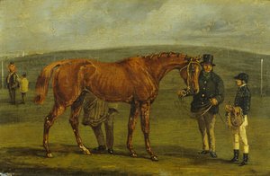 Vorbereitung auf ein Rennen von Samuel Henry Alken