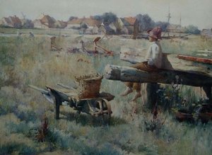 Sommerzeit, Walberswick, Suffolk von Samuel Henry William Llewelyn