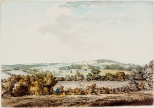 Das alte Haus am Grange und Barber Wood, 1787