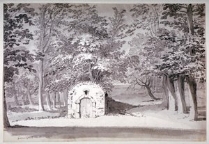 Ein Eishaus oder Leitung im Greenwich Park, London