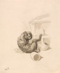 Bär und Bienenstöcke von Samuel Howitt