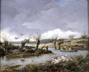 Entenjagd von Samuel John Egbert Jones