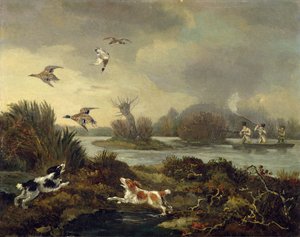 Entenjagd, um 1820-45