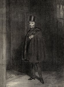 Der Herzog betritt das House of Lords, Illustration aus 