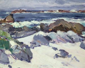 Eine felsige Küste, Iona