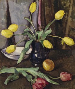 Stillleben mit Tulpen