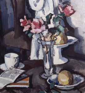 Stillleben mit roten Rosen, ca. 1931 von Samuel John Peploe
