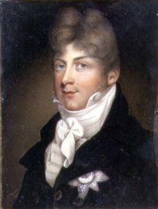 Porträtminiatur von Augustus, Herzog von Sussex