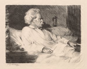 Mark Twain von Samuel Johnson Woolf