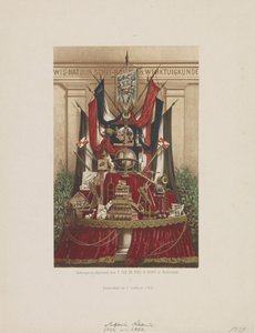 Trophäe zur Feier des zwanzigjährigen Bestehens der Delfter Akademie, 1862