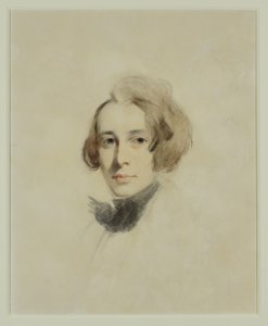 Vorzeichnung von Charles Dickens, 1837