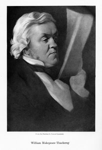 William Makepeace Thackeray, englischer Romanautor