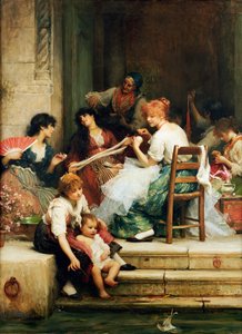Venezianisches Leben, 1884