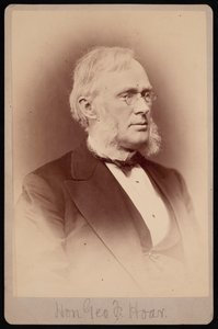 Porträt von George Frisbie Hoar 1826-1904, zwischen 1876 und 1880 von Samuel Montague Fassett
