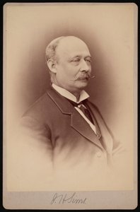 Porträt von J.H. Sims, zwischen 1876 und 1880