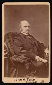 Porträt von John Wells Foster, 1815-1873, zwischen 1872 und 1873 von Samuel Montague Fassett