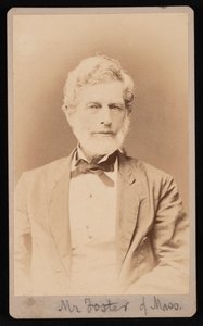 Porträt von Mr. Foster aus Massachusetts