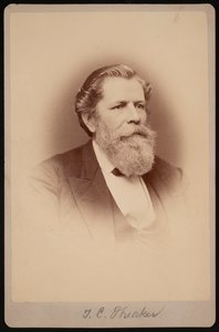 Porträt von Thomas Clarke Theaker 1812-1883, zwischen 1876 und 1880