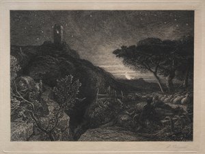 Der einsame Turm von Samuel Palmer