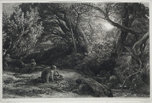 Der Morgen des Lebens von Samuel Palmer