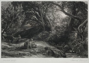 Der Morgen des Lebens von Samuel Palmer