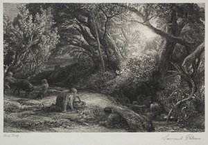 Der Morgen des Lebens von Samuel Palmer