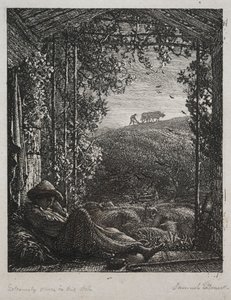 Der schlafende Hirte