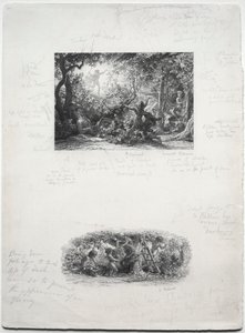 Der Weinstock, 1852 von Samuel Palmer