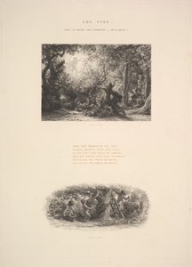 Der Weinstock, oder Plumper Bacchus, 1880 von Samuel Palmer