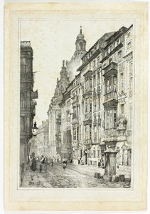 Dresden, aus Faksimiles von Skizzen aus Flandern und Deutschland
