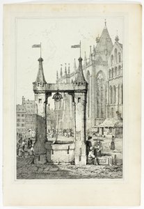 St Omer, Straßburg, aus Faksimiles von Skizzen gemacht in Flandern und Deutschland von Samuel Prout