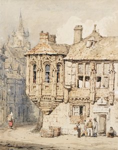 Straßenszene in Rouen