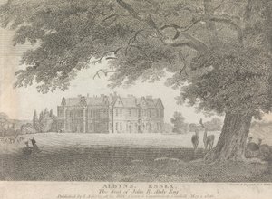 Albyns, Essex, der Sitz von John R. Abdy, Esquire (veröffentlicht von L. Asperne); Seite 7 (Band Eins)