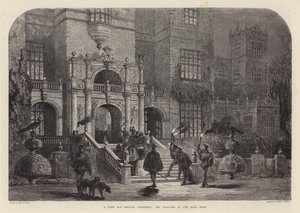 Ein gutes altes englisches Weihnachten: der Empfang an der Haustür von Samuel Read