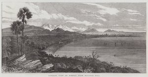 Gesamtansicht von Bombay, vom Malabar Hill