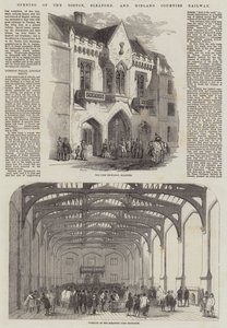 Eröffnung der Boston, Sleaford und Midland Counties Railway von Samuel Read