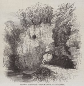 Die Höhlen von Jedburgh, Verstecke der Covenanters von Samuel Read