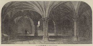 Die Krypta der City of London Guildhall von Samuel Read