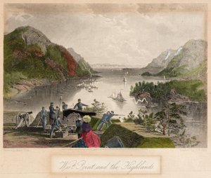 West Point und die Highlands von Samuel Valentine Hunt