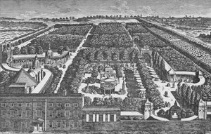 Eine allgemeine Aussicht auf die Vauxhall-Gärten, ca. 1756, 1912