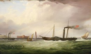 Das Raddampfschiff 
