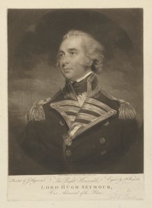 Vizeadmiral Lord Hugh Seymour von Samuel William Reynolds