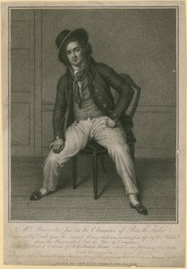 Mr. Bannister junior in der Rolle von Ben dem Seemann von Samuel de Wilde