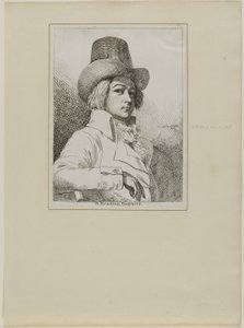Porträt von B. Reading, Graveur von Samuel de Wilde