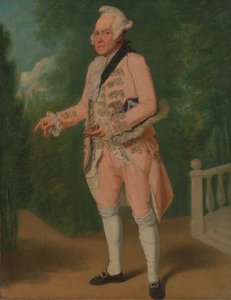 Thomas King in "The Clandestine Marriage" von George Colman und David Garrick von Samuel de Wilde