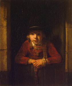 Junge schaut durch das Fenster, ca. 1647
