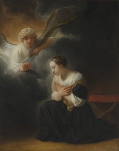 Die Verkündigung des Todes der Jungfrau, ca. 1670 von Samuel van Hoogstraten