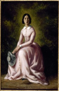 Porträt der Sängerin und Komponistin Pauline Viardot 1821-1910 von Sand