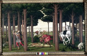 Aus Boccaccios Decameron; Geschichten von Nastagio degli Onesti (zweite Episode)