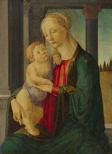 Madonna und Kind, ca. 1467 von Sandro Botticelli